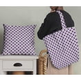 thumbnail image 5 of Soimoi Purple Poly Georgette Fabric Semi Circle Geometric Print Fabric by the Yard 42 Inch Wide, 5 of 5