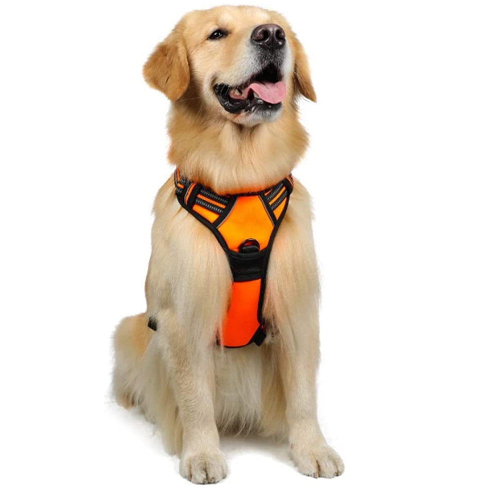 No Pull Dog Harness Front Clip Heavy Duty Reflective Easy Control Handle for small Dog Walking