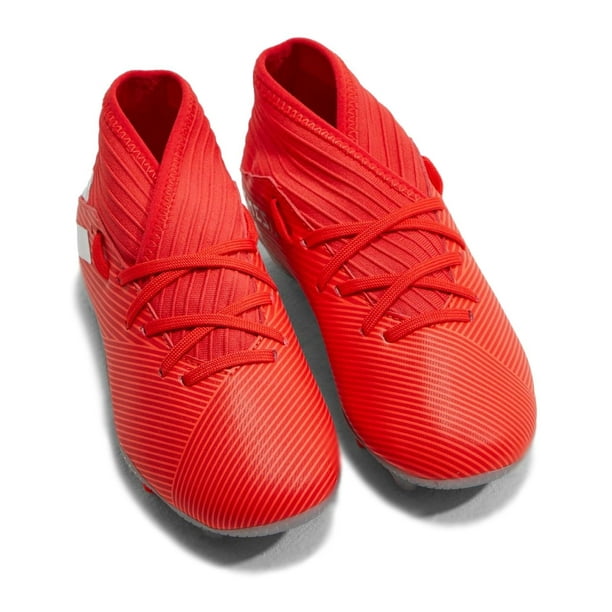 Tenis Adidad Nemeziz 193 FG Nino Futbol Pasto Natural rojo 18 Adidas F99951 Walmart en linea