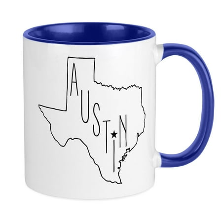 

CafePress - Austin Texas - Ceramic Coffee Tea Novelty Mug Cup 11 oz