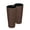 Brown, variant on Balkene Home Noah Round Wicker Tall Planter Decor Box, Versatile Perfect Patio Herb Garden Living Space - 2 Piece Set - Black