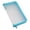 Blue, variant on Zipper Pouch Document Folder, Waterproof Zip File Bag for Office Organization, Pencil Pouch for Makeup Supplies, Clear Document Organizer for Receipts and Papers, 8.35x4.72 Inch