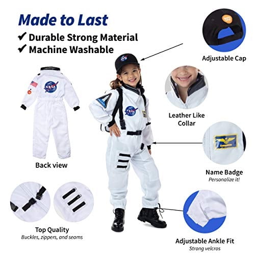 Born Toys Disfraz de astronauta para niños y juguetes espaciales Incluye traje espacial pa Born Toys Born Toys