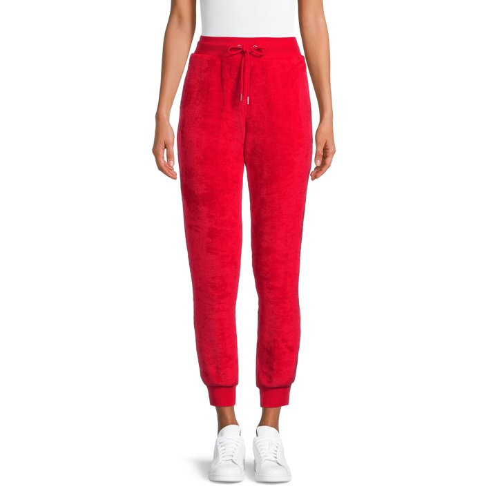 Athletic Works Women's Velour Jogger Pants
