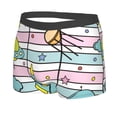 thumbnail image 2 of Kll Space Doodle Men'S Cotton Boxer Briefs Underwear-Small, 2 of 9