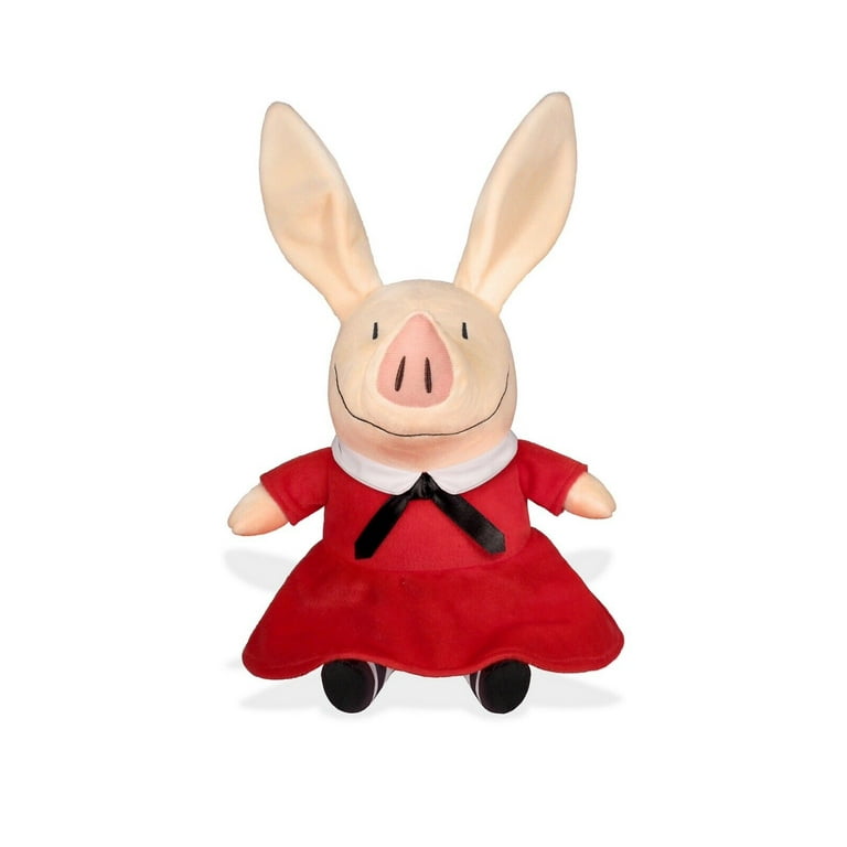 OLIVIA THE PIGLET ぬいぐるみ 新品タグ付き Olivia The Cute Pig High Quality Plush Doll 11” In Red Classic