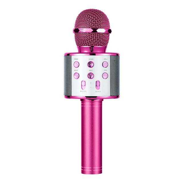 Micrófono Inalámbrico TFixol Rosa WS858