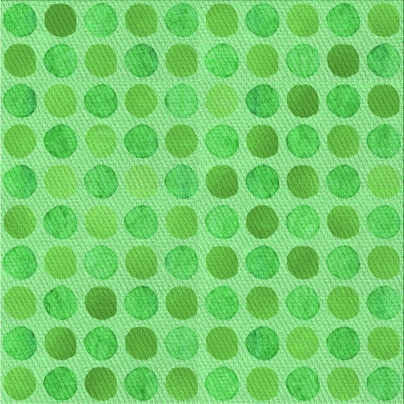 Ahgly Company Machine Washable Indoor Square Transitional Neon Green Area Rugs, 5' Square