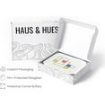 thumbnail image 4 of HAUS AND HUES Bauhaus Modern Mid Century Wall Art Print - Geometric Wall Art, Abstract Art Prints, Mid Century Wall Decor, Modern Multi Squares Art Print Individual (Framed Black 24x36), 4 of 6