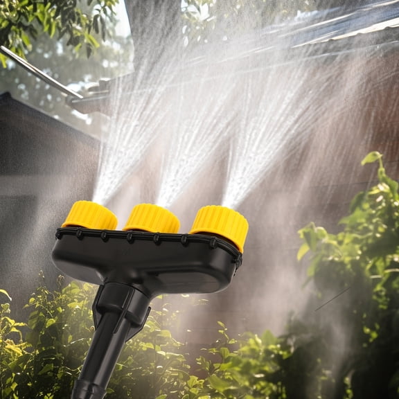 Garden hose nozzle; watering can; garden water mist sprayer; suitable for lawn garden and courtyard; watering full coverage range is wide