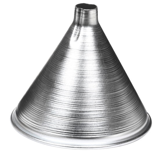 Harold Import Company Aluminum Funnel for Liquids and Dry Goods, 8-Ounces