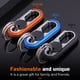 thumbnail image 3 of Elegantes, ajustables, perfectos para cualquier vehículo Llaveros de metal de doble anilla personalizables, 3 of 8