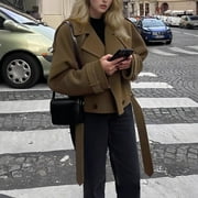 ジャケット・アウター OVER SHORT TRENCH COAT 2 Short Trench Coat Jacket - Beige - Jackets - & Other Stories US