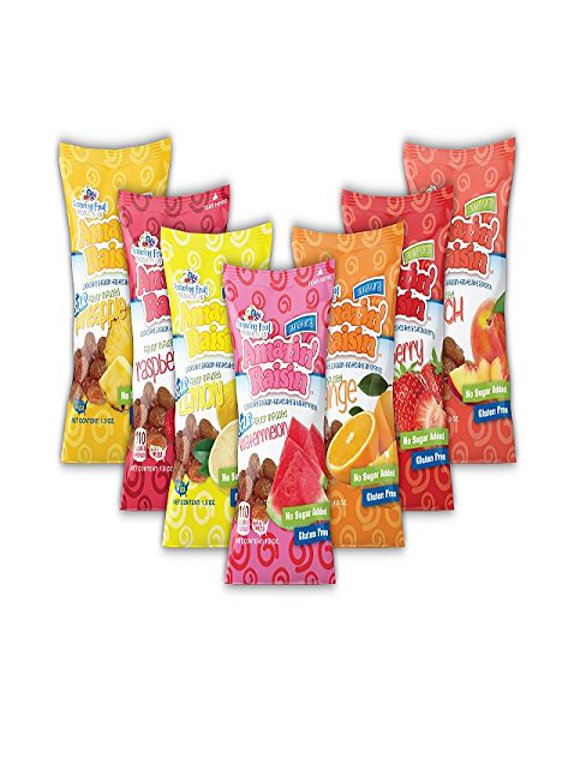 Amazin' Raisin Flavor Infused Raisins Variety Pack 14 Count