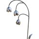 thumbnail image 2 of Estaca de metal con forma de lirio de los valles | Adorno de jardín con chatarra | Decoración floral artesanal para exteriores | Estaca resistente a la intemperie para macizos de flores, 2 of 6