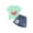 Green, variant on Shadoumai Girls 2 Piece Skirt Sets 6-14 Years Short Sleeve Y2K Tops and Skort with Built in Shorts Clothing Sets Summer Outfits