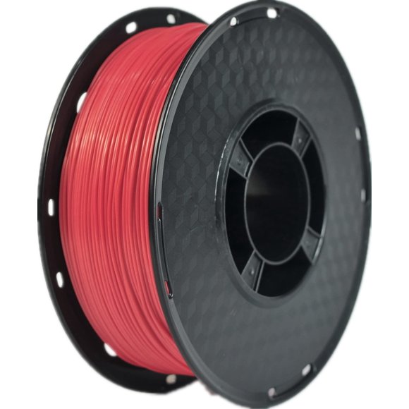 RANKI Filament TPU 1.75 mm TPU Flexible, Filament d'Imprimante 3D, Précision Dimensionnelle +/- 0.05 mm, 98A, 1kg Bobine, Rouge (Near to Pink)