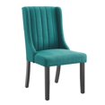 thumbnail image 2 of Ergode Renew Parsons Fabric Dining Side Chairs - Set of 2 - Teal, 2 of 5