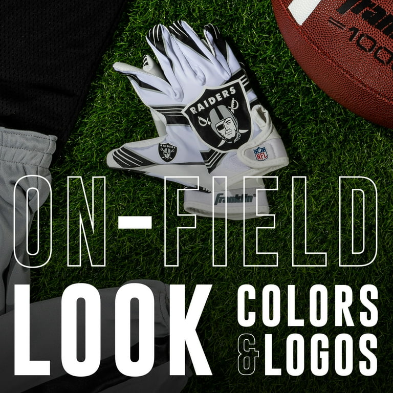 Franklin Sports Raiders Youth NFL Receiver Gloves - Walmart.com