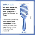 thumbnail image 2 of Magic Hair Brush, Blue Fashion, 2 of 8