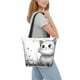 thumbnail image 2 of Easygdp Cute Cat Meadow Sketch Bolso de Hombro para Mujer, Bolso Bandolera y Cartera de Mano Elegante para Uso Diario, 2 of 6