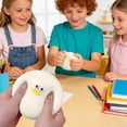 thumbnail image 4 of Funny Big Bao Bun Stress Ball, Slow Rising Decompression Toy for Adults, Realistic Steamed Bun Fidget for Anxiety Relief Office Desk, 4 of 5