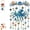 D, variant on Ocean-Themed Crystal Wind Chime, Stained Acrylic Sea Turtle Whale Dolphin Hanging Suncatcher with Prism Drops, Coastal Beach Glow Animal House Outdoor Decor for Garden Yard Patio Porch Window