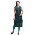 thumbnail image 1 of Bimba Kurti Droite Imprimée pour Femmes Sans Manches Tenue d'Été Kurta Tunique X-Small, 1 of 5