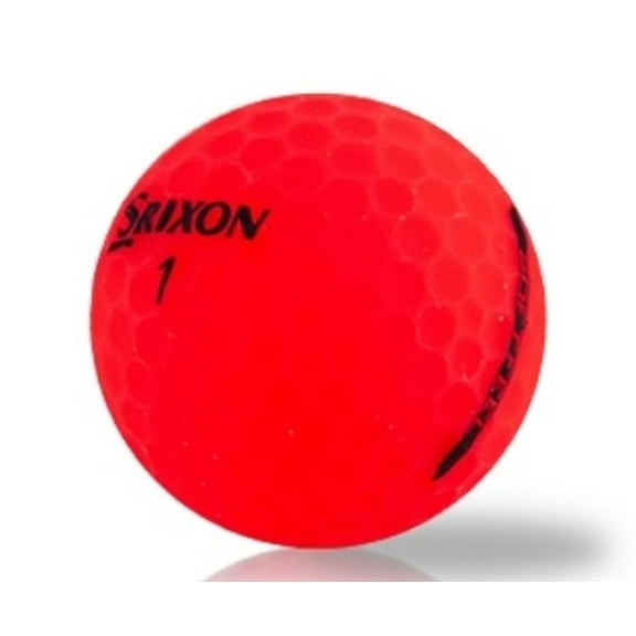Srixon Soft Feel Golf Balls (Brite Red, 3pk) 1 Sleeve 2020 NEW
