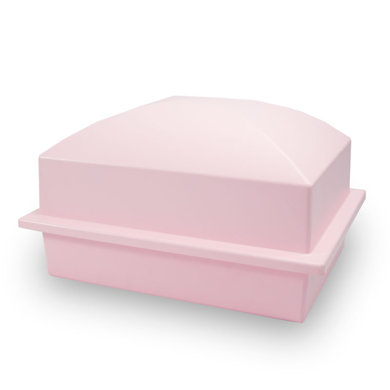 Polymer Urn Vault For Burial Extra Large 0 Pink Cremation Urn Vault