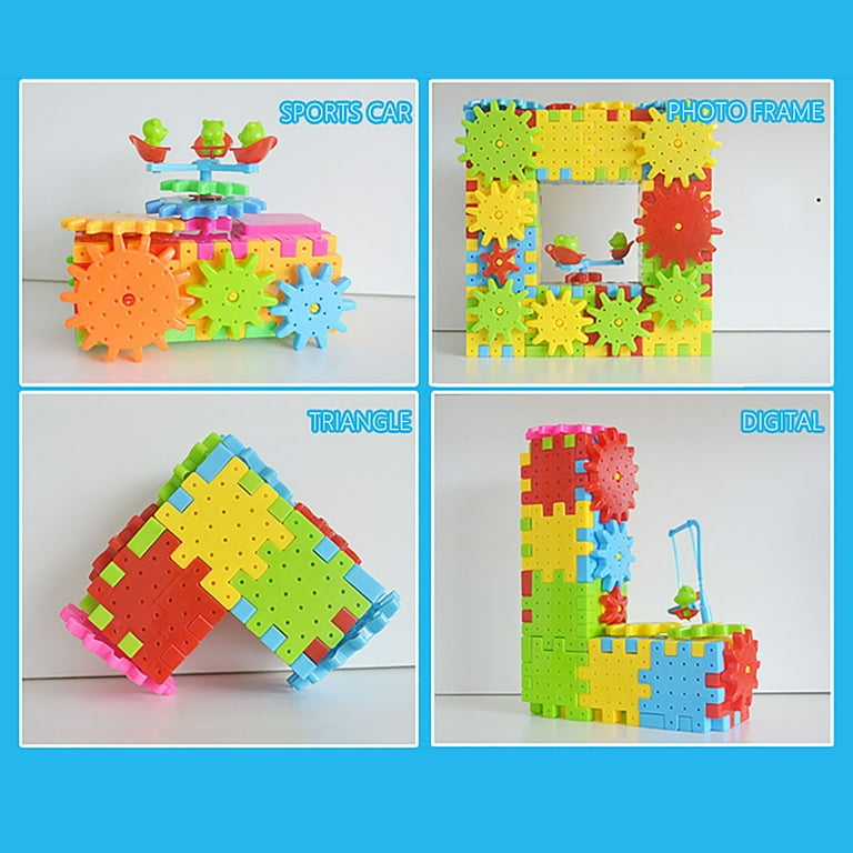 Educational Toys for 3 Year Old Children S Electric Variety Building Blocks Assembled Electronic Gear Assembling Educational Toys for 3 Year Old Boys Other Walmart