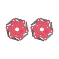 thumbnail image 2 of Weedeater Blades,2Pcs Trimmer Head 6 Weeds Trimmer Head Universal Trimmer Head Time-Tested Durability, 2 of 14