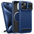 thumbnail image 1 of Funda magnética BXYJY para iPhone 15 Pro Max con soporte, 1 of 7