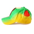 thumbnail image 2 of Women Men Cotton Gradient Colored Hip Hop Wide Brim Bucket Hat Baseball Cap, 2 of 8
