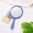 thumbnail image 1 of Miroir Portatif Double Face 3x Miroir Grossissant Poignée en Plastique Transparent Miroir Rond pour Extension de Cils Outils de Beauté, 1 of 4