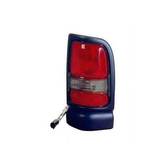 Right Passenger Side Tail Light Assembly - Compatible with 1997 - 2001 Dodge Ram 1500 1998 1999 2000