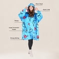 thumbnail image 2 of Oversized Hoodie Blanket Sweatshirt,Super Soft Warm Comfortable Fleece Giant Pullover with Large Front Pocket,for Adults Men Women Teenagers Kids Wife Girlfriend, 2 of 7