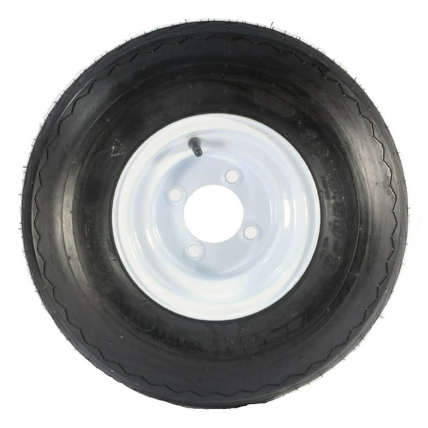 Martin Wheel 858GK4W4SWI Golf Cart Tire and Wheel Assembly, 9" x 18" x