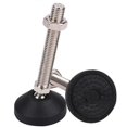 thumbnail image 2 of D50xM14x150mm M16x150mm M16x100mm M20x150mm Aluminum Profile Hoof Joint Support Foot Cup CNC Machine Screw Nylon Fixed Foot Cup M24x200, 2 of 5