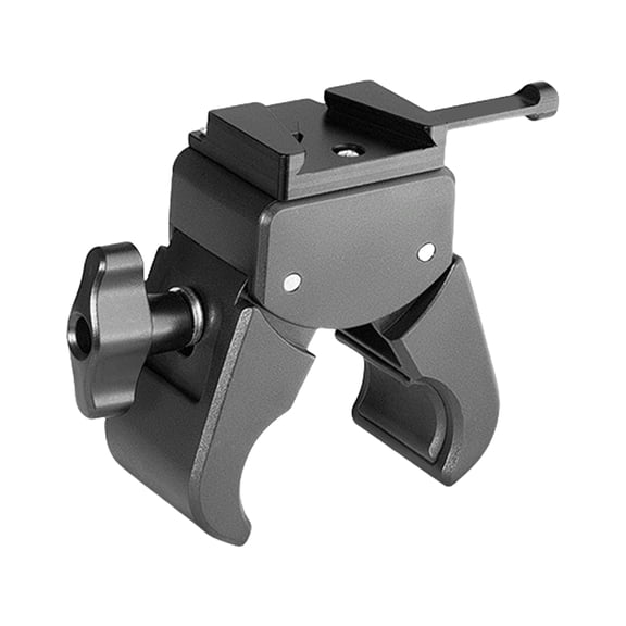 Portable V Mount Battery Mount with Large Clamp Versatile Mounting Solution Aluminum for Easy Installation On Tripods