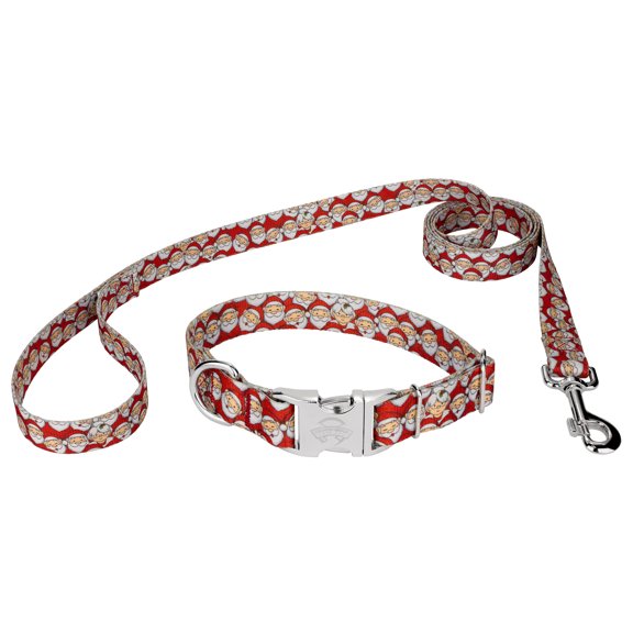 Country Brook Petz® Premium Where's Merry Dog Collar and Leash, Extra Large
