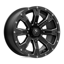 Msa Offroad Wheels M42 Bounty 14X7 4X137 10Et 86Cb Satin Black Milled Wheel