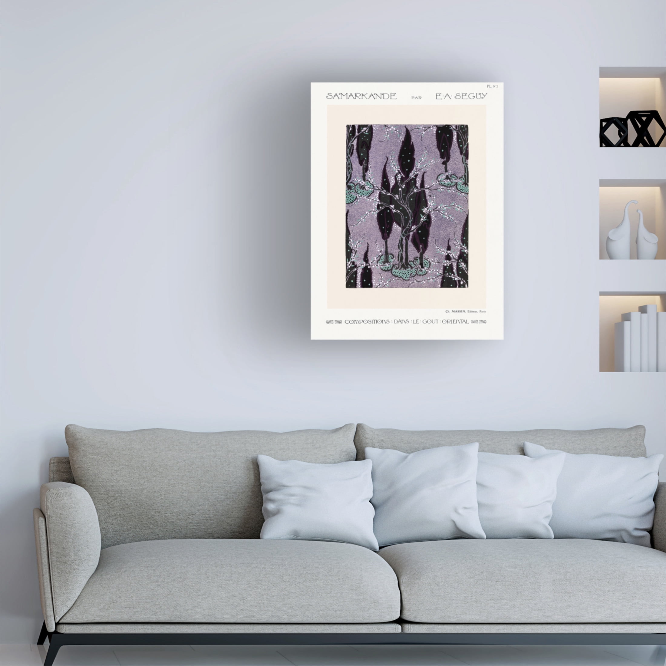 Trademark Fine Art Pictufy Samarkande 2 Canvas Wall Art