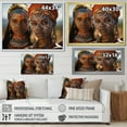 thumbnail image 4 of Designart "Tribes Ndebele African South" African Tribes Canvas Wall Art, 4 of 5