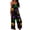 Green, variant on Womens Halloween Jumpsuits Castle Ghost Halter Backless Funny Overalls Skeleton Pumpkin Sleeveless Horror Rompers, M