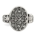 thumbnail image 6 of Auriga Fine Jewelry 925 Sterling Silver 18mm Locket Ring Size 7 for Women, 6 of 6