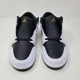 thumbnail image 2 of N I-K-E A i r-Jor-dan 1 Low White Black Metallic Gold 553558-172 Men's Size 9, 2 of 6