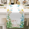 thumbnail image 2 of Easter Egg Bunny Table Runner Kitchen Table Decoration Table Cloth Pad Coffee Table Cloth Holiday Banquet Living Room Table Cloth (3), 2 of 6