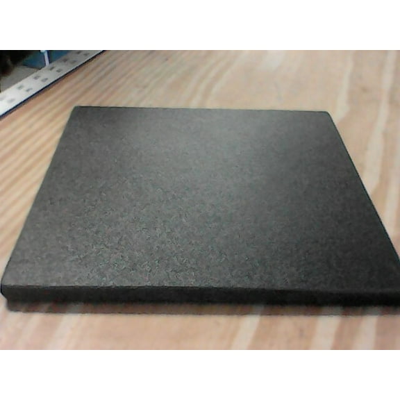 HDPE Cutting Board Black Plastic 8" X 12" X 1/2" Commercial Grade