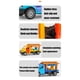 thumbnail image 4 of Modelo de coche de juguete para niños | Vehículo inercial de empuje y avance con temática de refrigerio | Puertas de apertura manual | Bordes suaves y seguros y llantas de goma | Juguete inter, 4 of 6